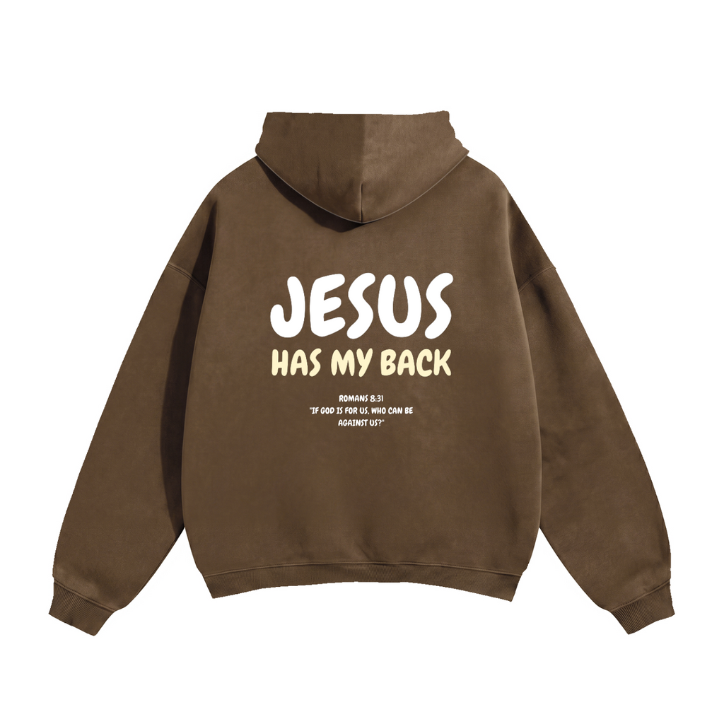 Jesus Has My Back Hoodie