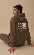 Jesus Has My Back Hoodie (Available in all colours)